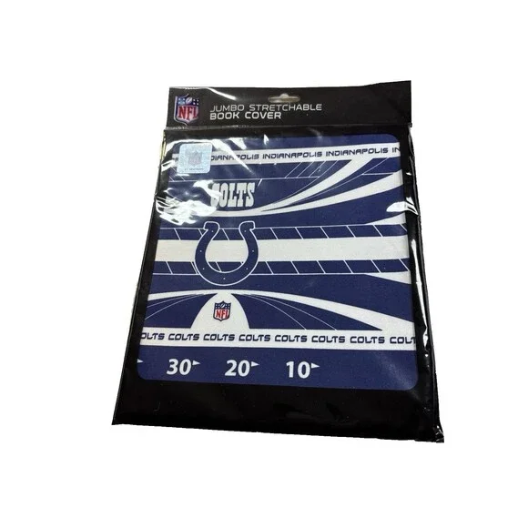 It's Academic, NFL & Vtg Book Sox Stretchable Shrink to Fit Book Covers lot of 5 - Picture 3 of 14